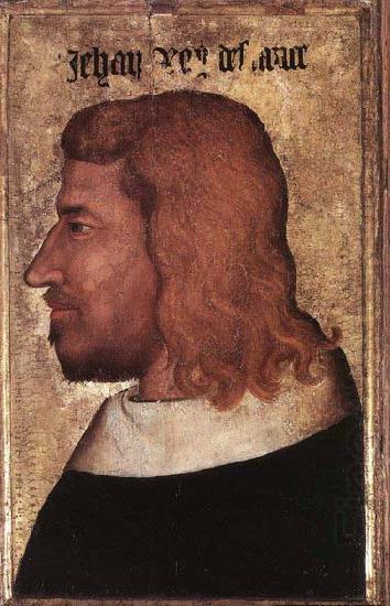 Portrait of Jean le Bon King of France, unknow artist